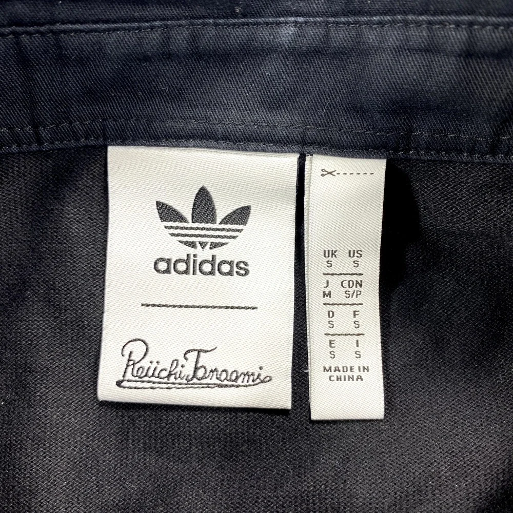 Adidas Reiichi Tanaami Rugby‎ Polo Shirt Mens Small Black Gallery Adult ED9352